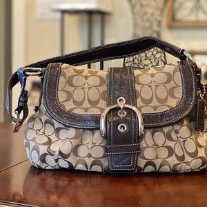 Coach Purse - Brown/Tan